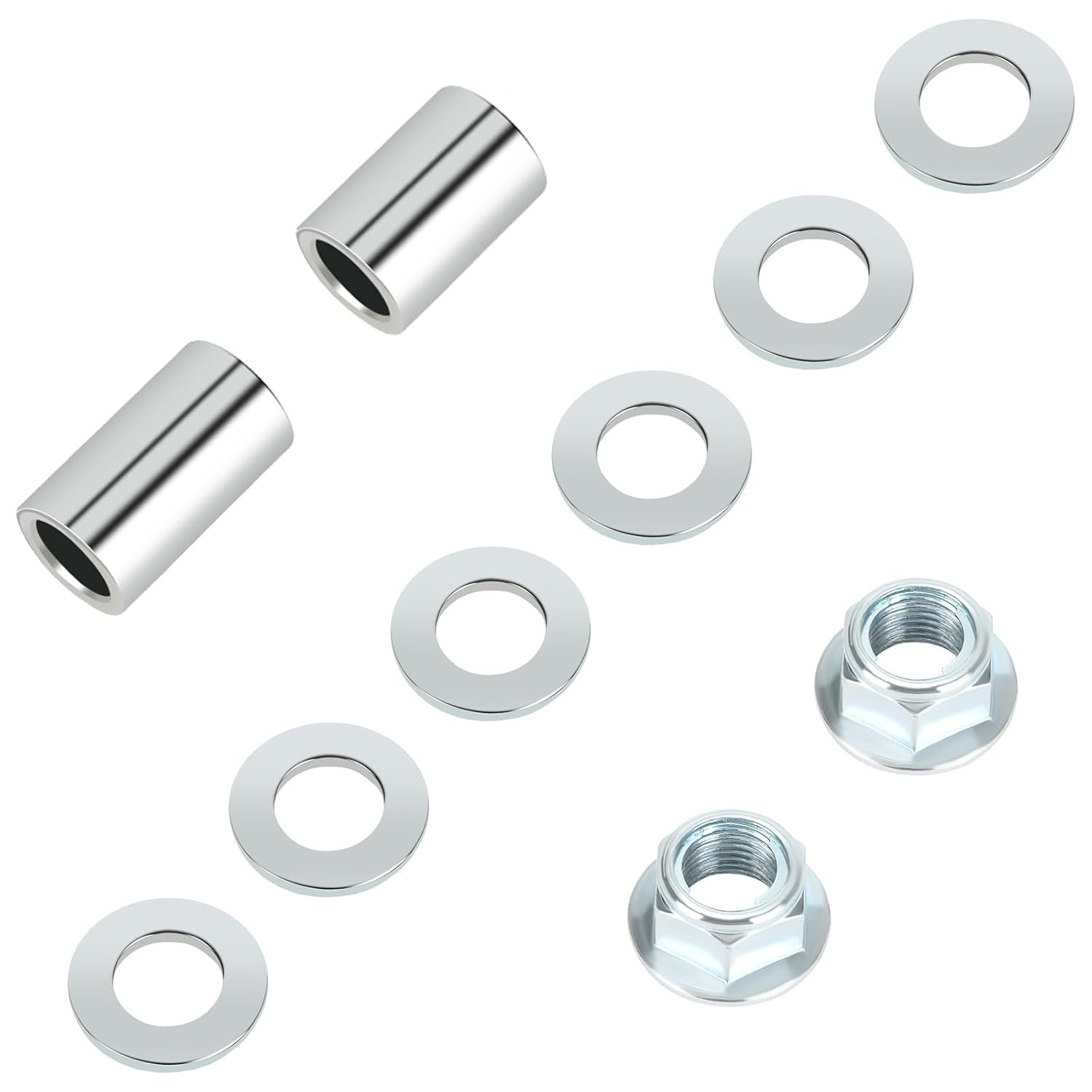 Mini Bike Axle Set Rear Front Replacement for Coleman CT100U 270mm 225mm