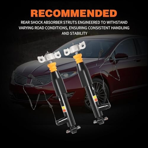 2PCS Rear Shock Absorber Struts Assembly Left and Right Compatible with MKZ