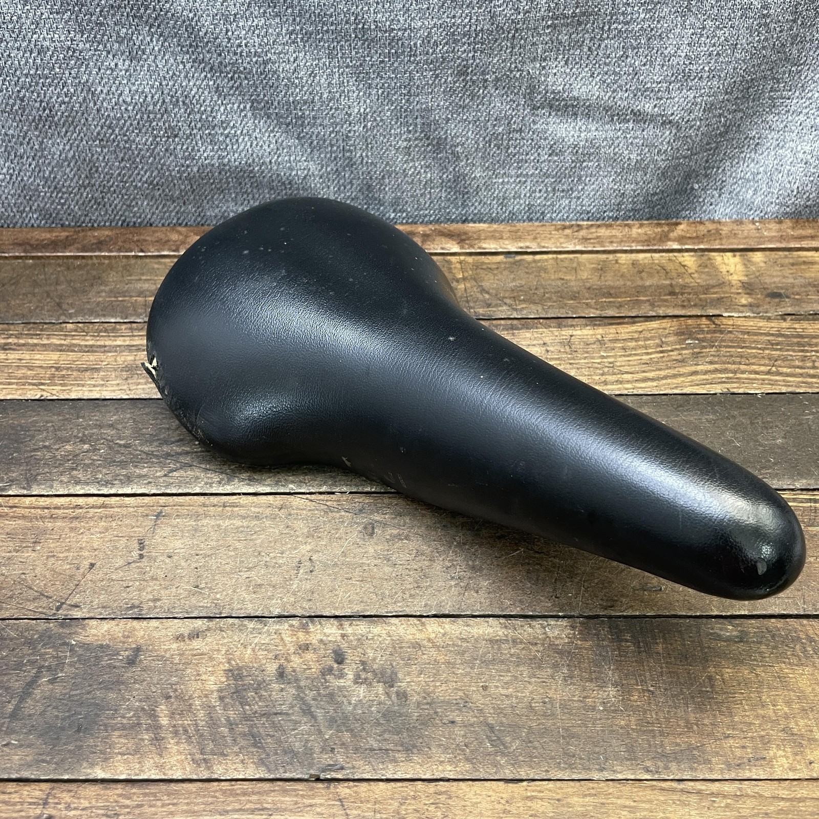 Vintage Fujita Seat NJS Stamp Keirin Fuji Track Bike Racing Bicycle Saddle