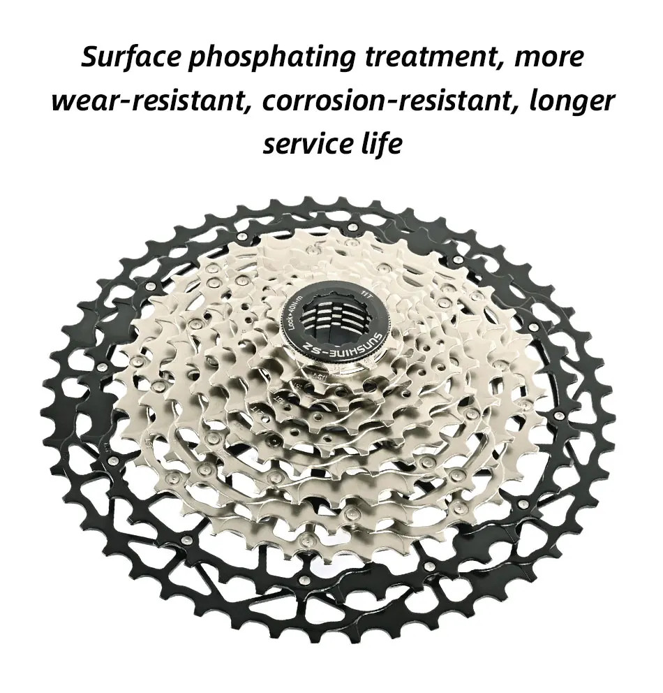 Sunshine 9S 10S 11 12 13 Speed UltraLight Cassette for MTB Bike HG Freewheel