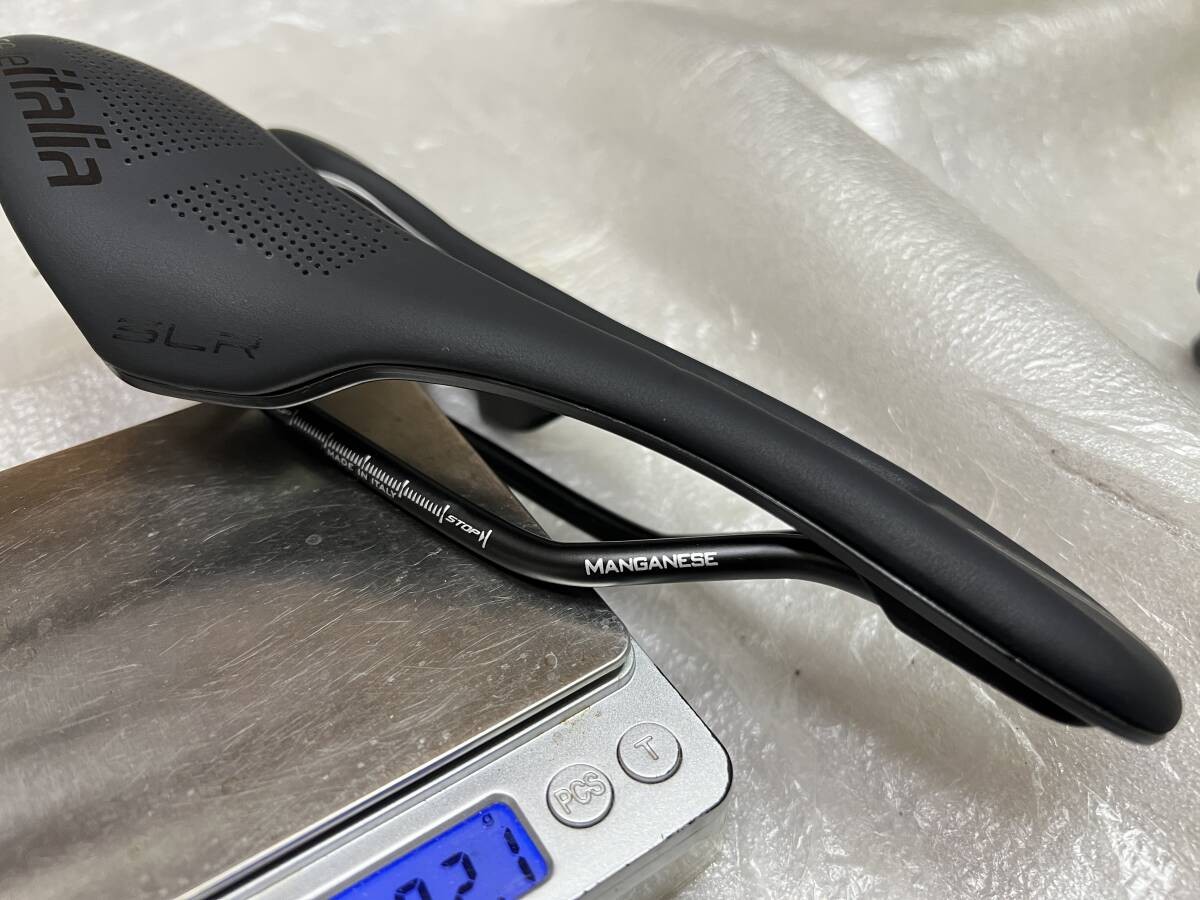 Selle Italia SLR Boost Saddle Manganese Rail 130mm 176g Genuine Black Road Bike