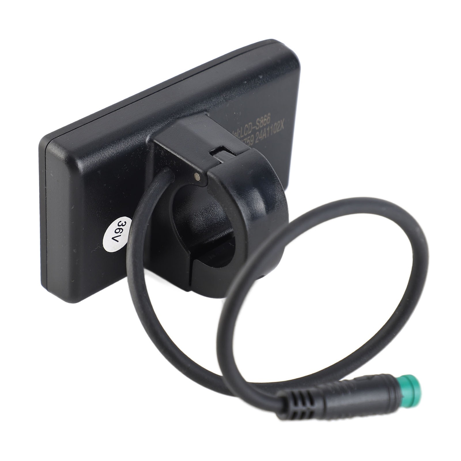 S866 LCD Display 24/36/48V Compatible IP65 Waterproof E-Bike Data Monitor Panel