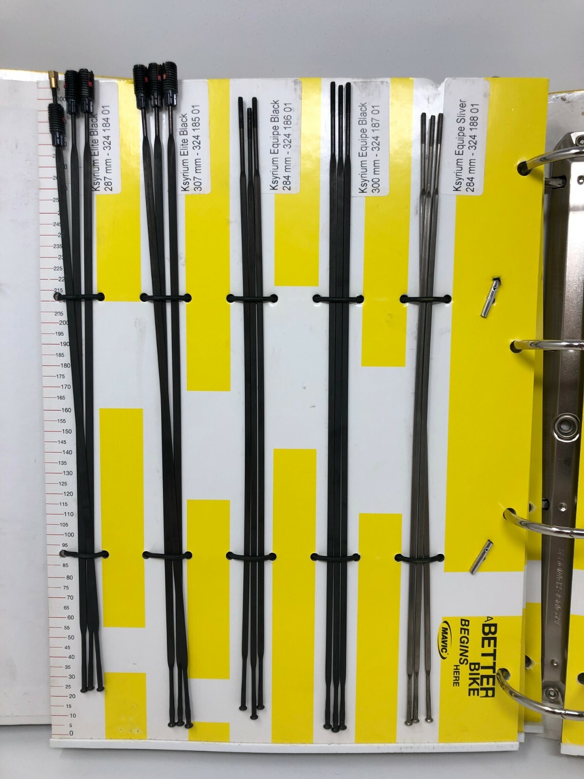 Various MAVIC Road Spokes Black Silver 34 Variations SELECT-A-SIZE