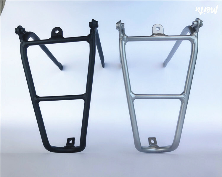 Aolly Rear Rack / EZ Easy wheels for Brompton Bicycle