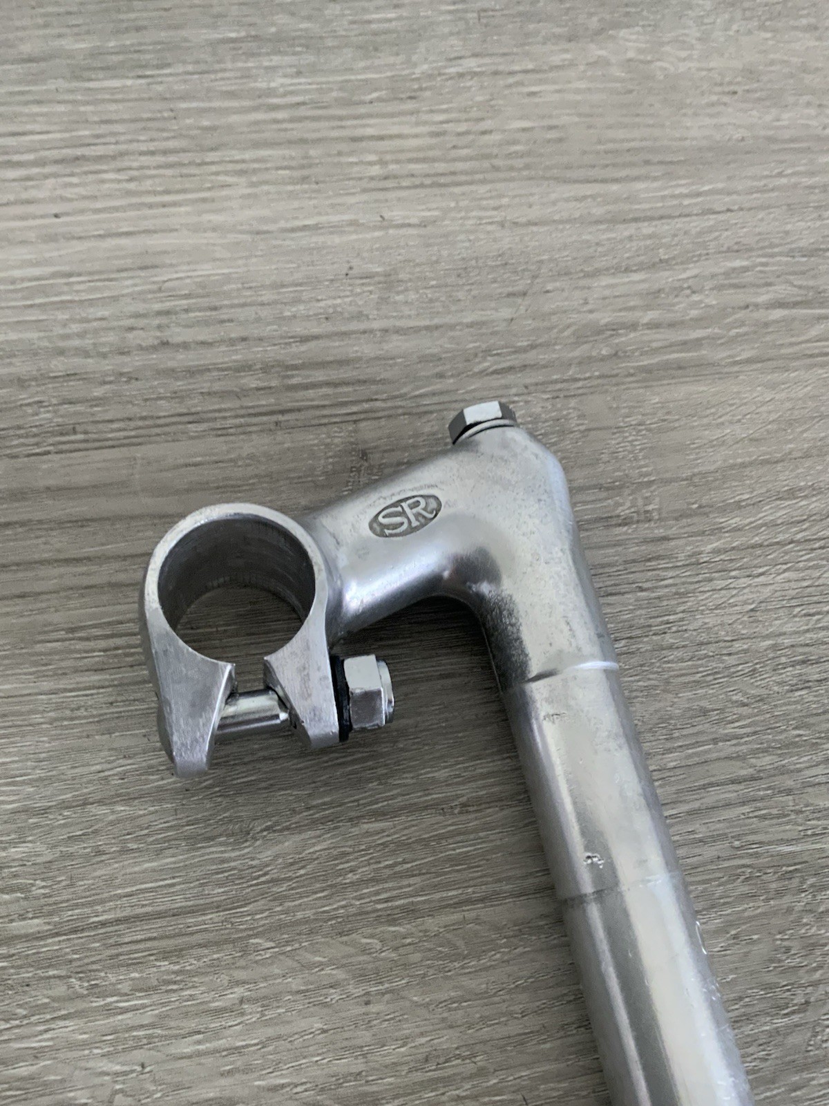 SR FORGED QUILL STEM 60 MM HI-RISE CLAMP 25.4 MM 334 GRAMS 180 MM QUILL