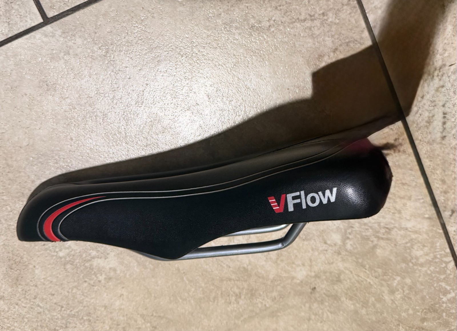 COBB V-FLOW Cro-Mo Rails Black Silver Saddle Seat
