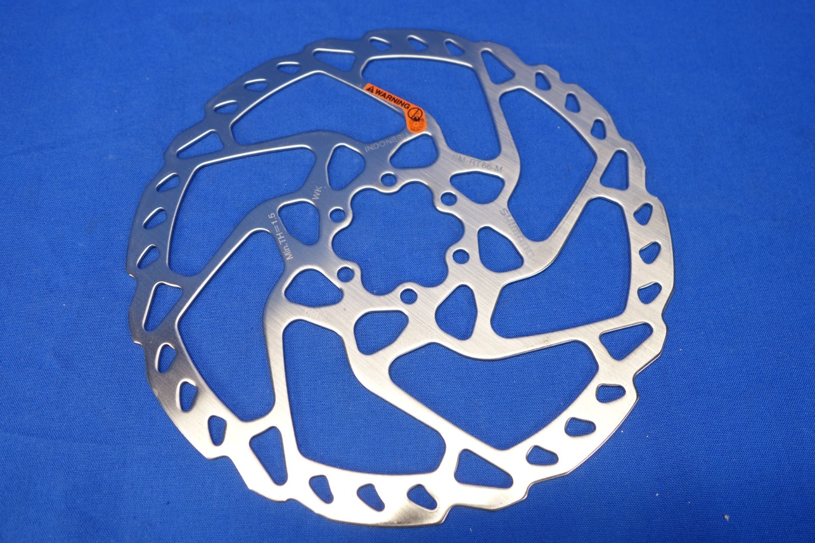 New Shimano SLX SM-RT66-M Disc Brake Rotor – 180mm – 6-Bolt w/Bolts