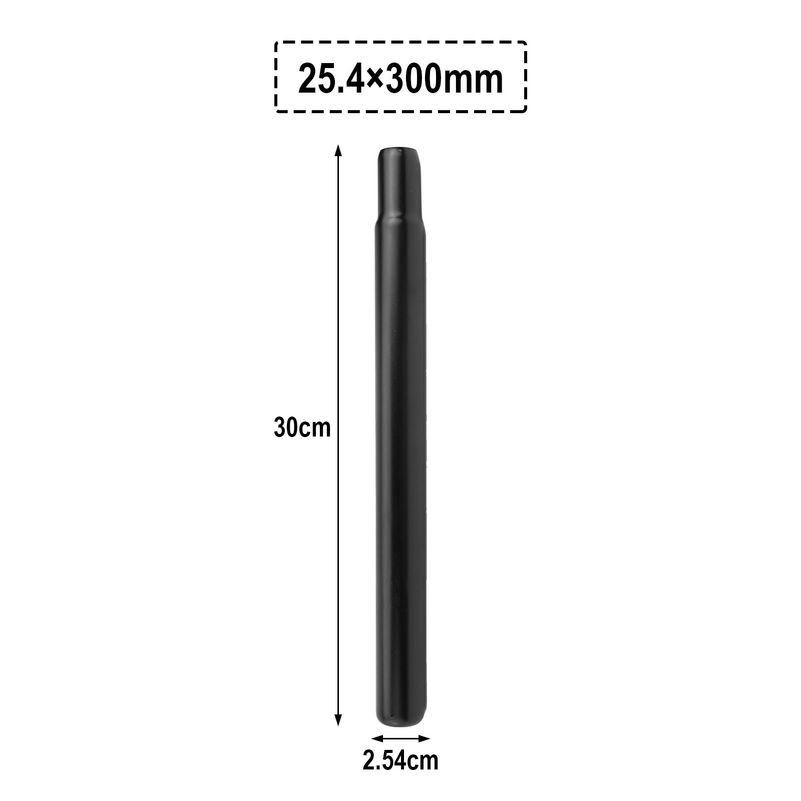 High Hardness Carbon Steel Bike Seatpost Adjustable Softness Fine Workmanship