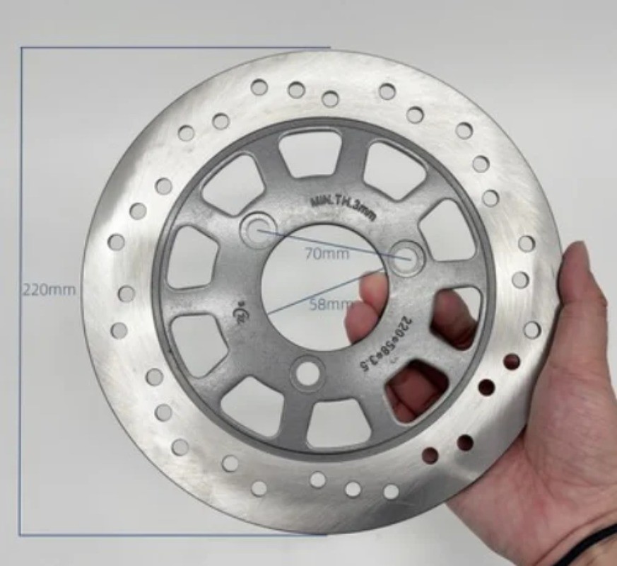Universal 180/190/220mm Motorcycle Scooters Brak E-motorcycle Rotor Brake Disc