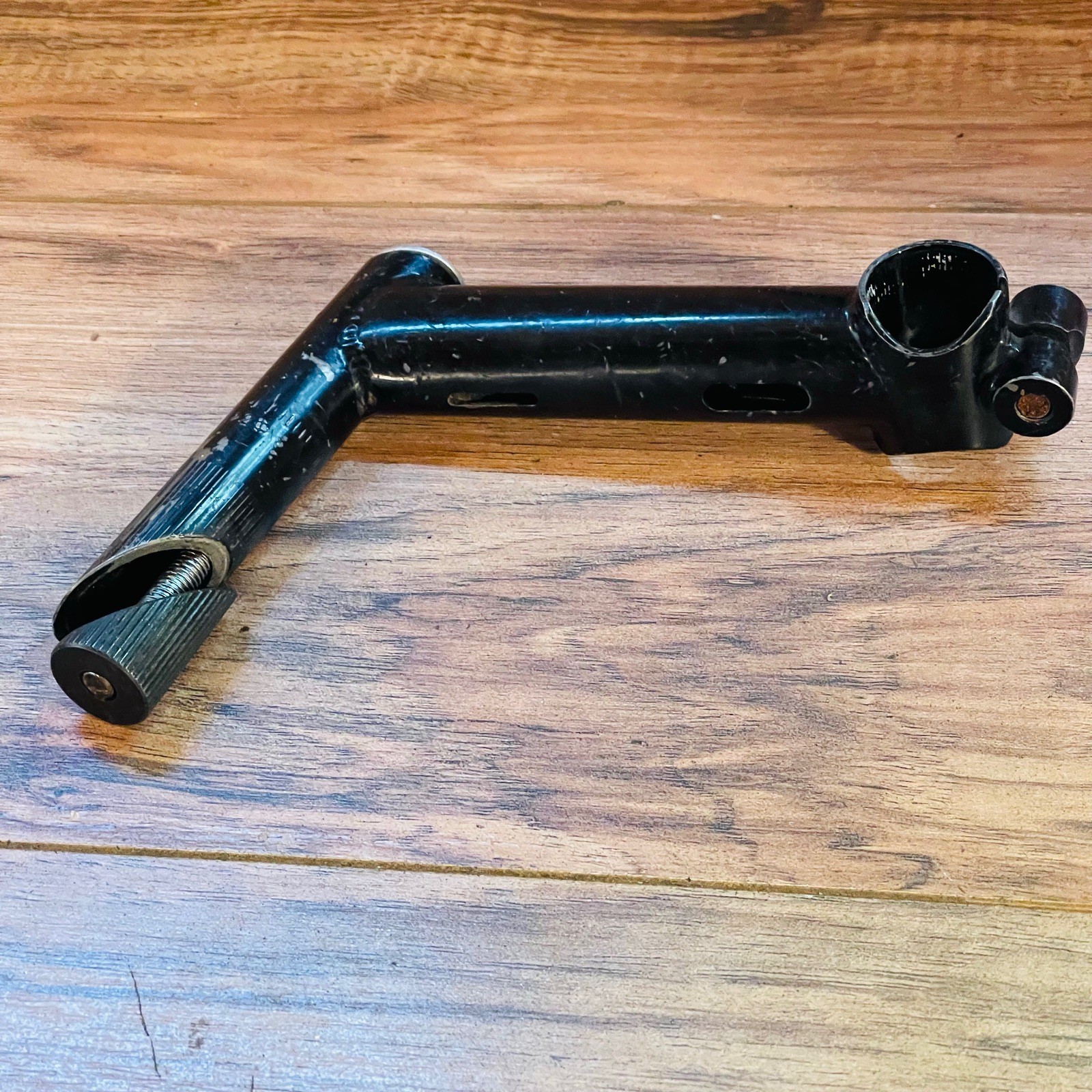 Retro 1988 Black Chromoly 1-inch 22.2 Quill Stem 120 15 Degree 25.4 