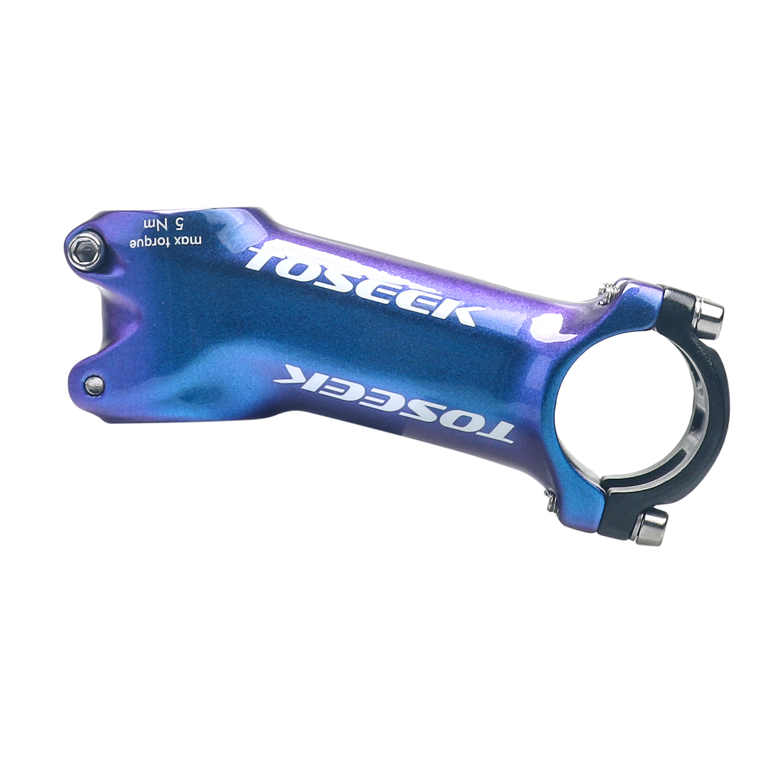TOSEEK 6°/17° Bicycle Stem Aluminum Mountain Road Bike Stem 28.6*31.8mm 60-110mm