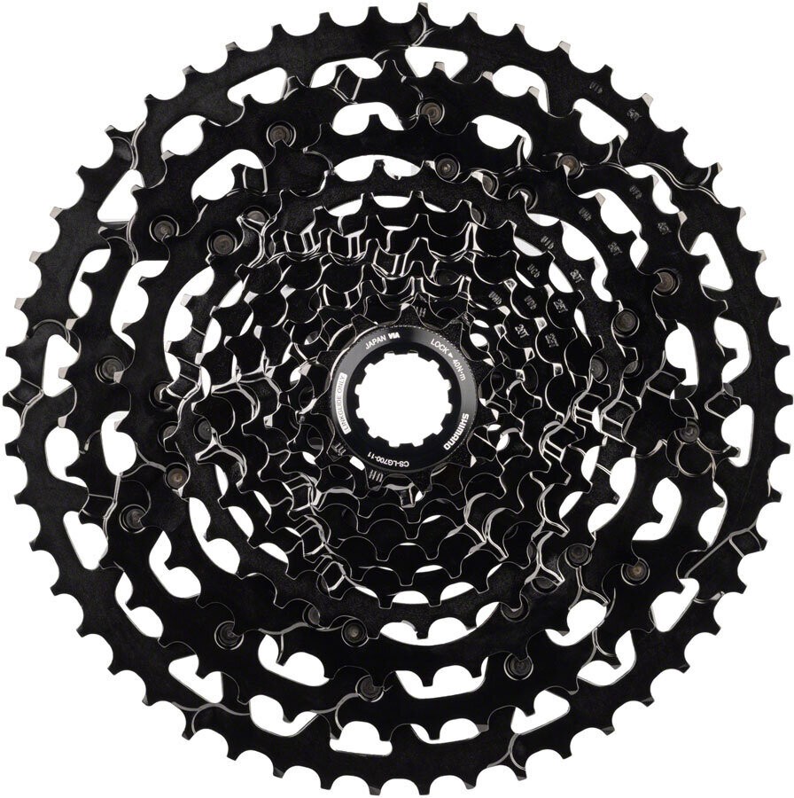 Shimano CS-LG700 Cues Cassette 11-Speed 11-45t Black