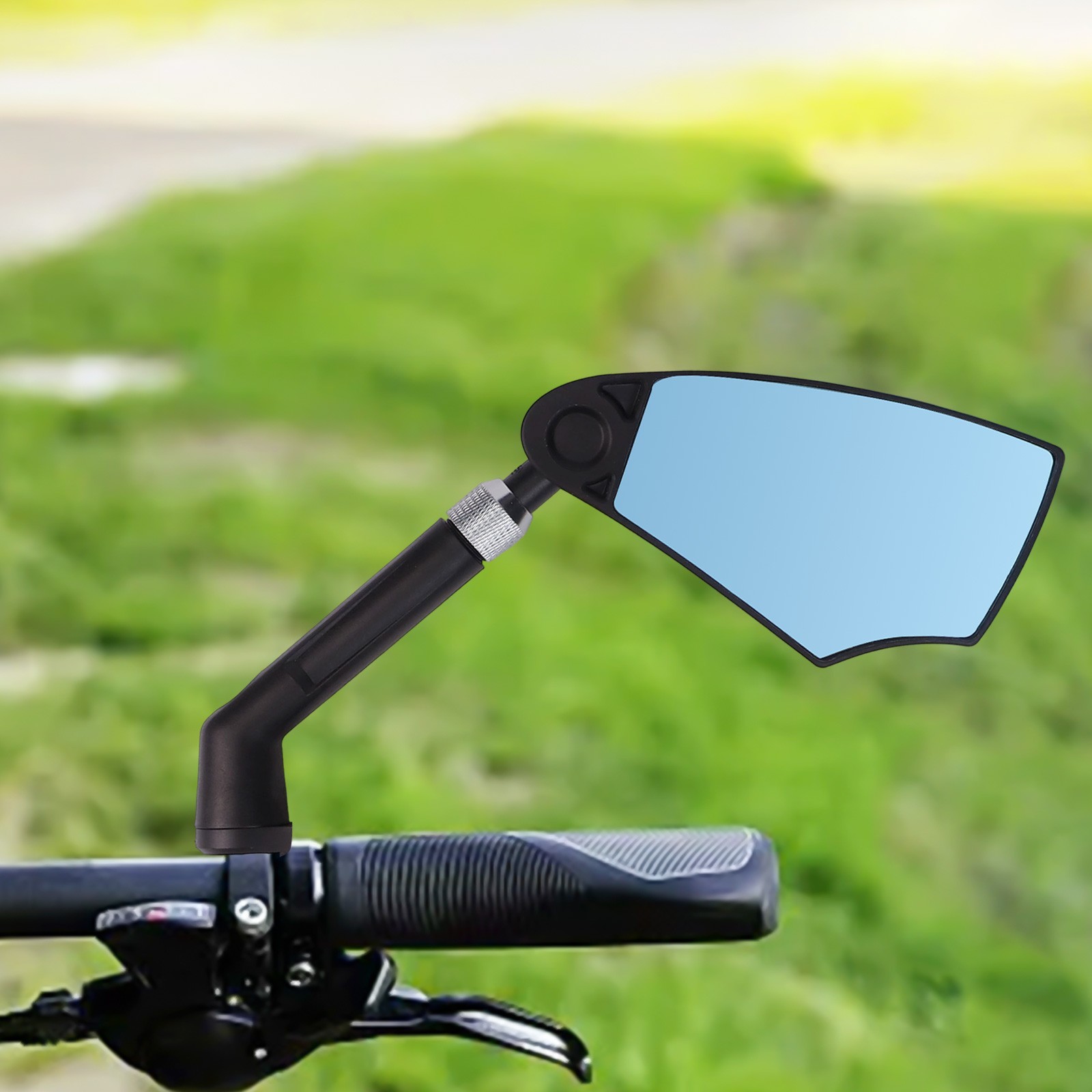 Retractable Bike Rearview Mirror for multi Angle Adjustment for Cycling Safety