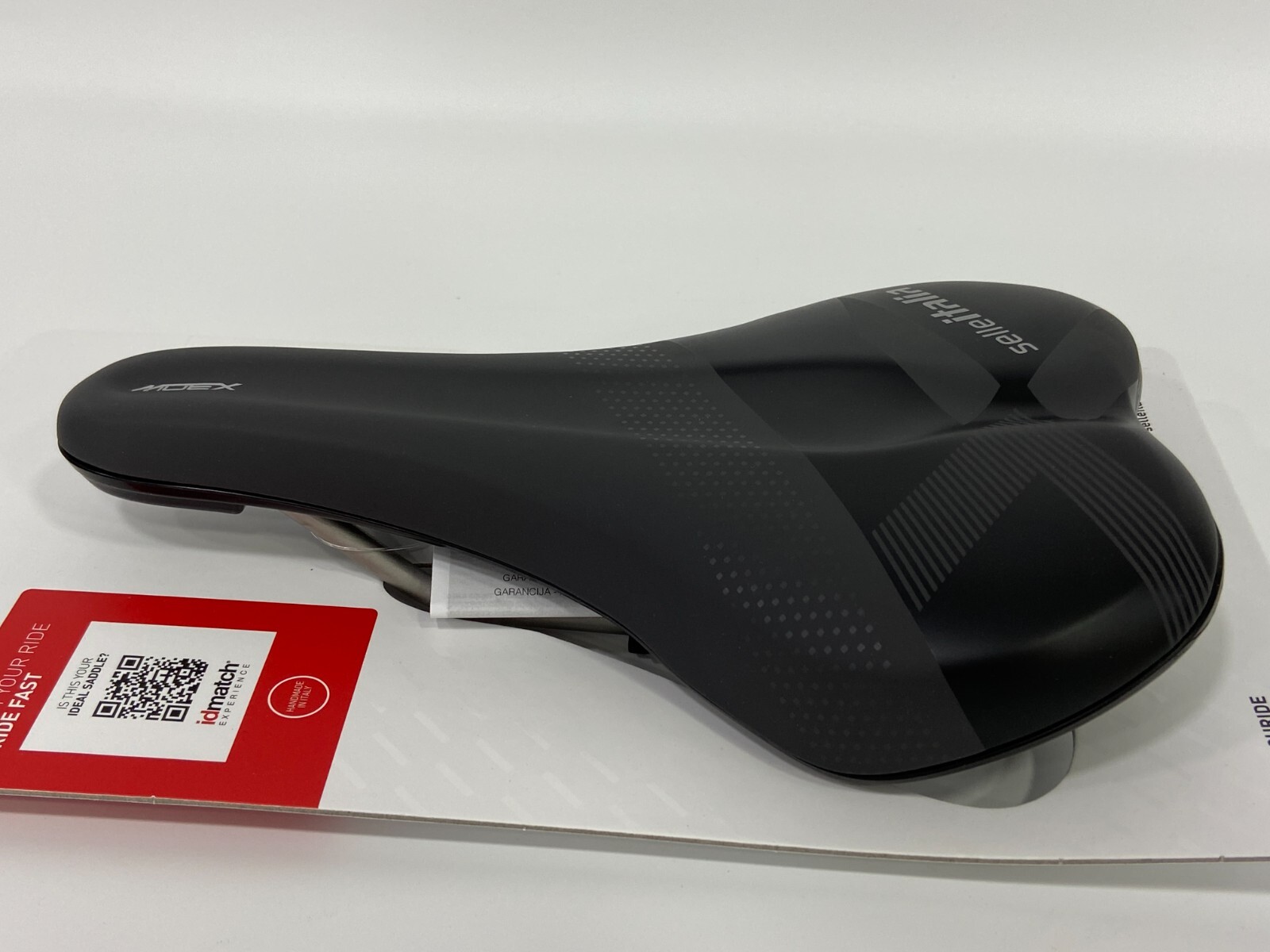 Selle Italia X-Bow L1 155x255mm TI316 Tube 7mm Rail Road Saddle (Black)