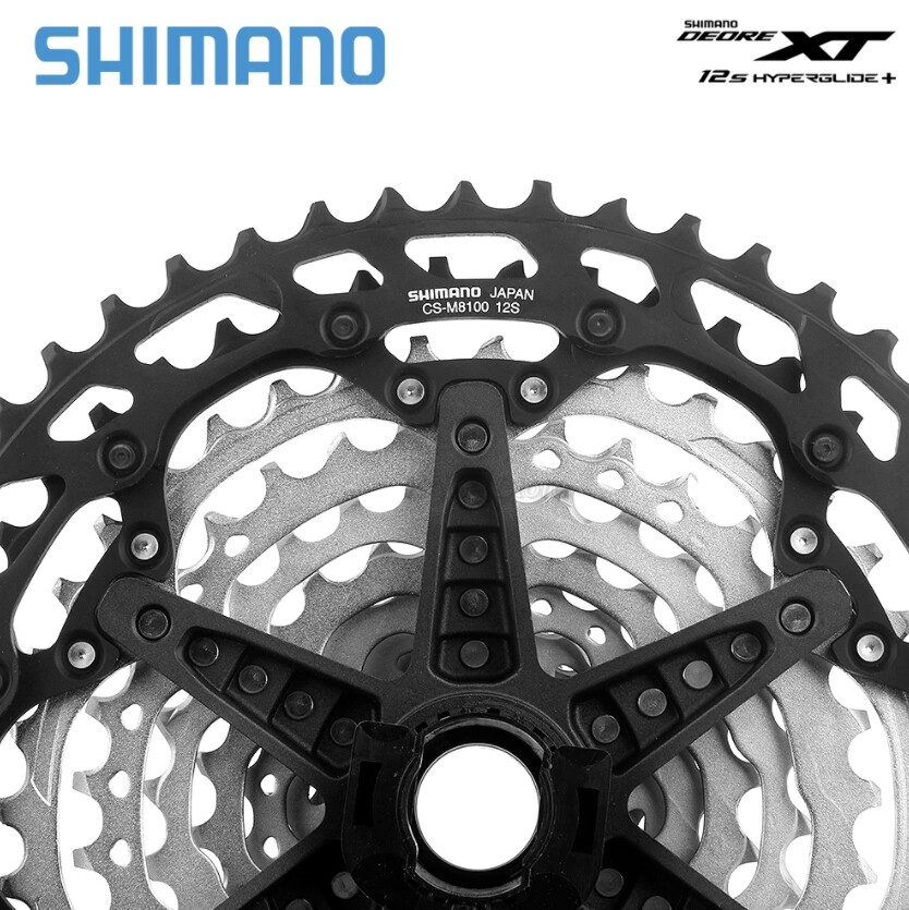 NEW Shimano DEORE XT CS-M8100 Cassette MTB 12 Speed 10-51 Microspline Sprocket