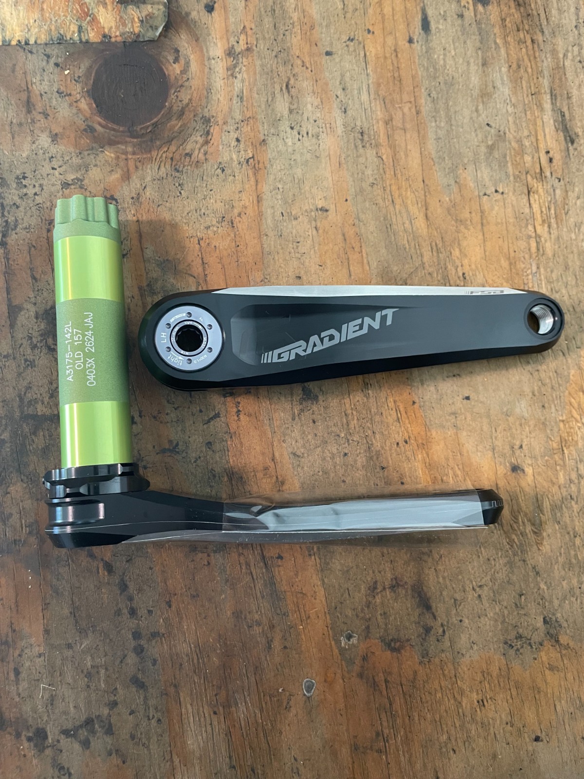 FSA Gradient Modular Crankset 165mm Direct Mount BB392 EVO Black MTB