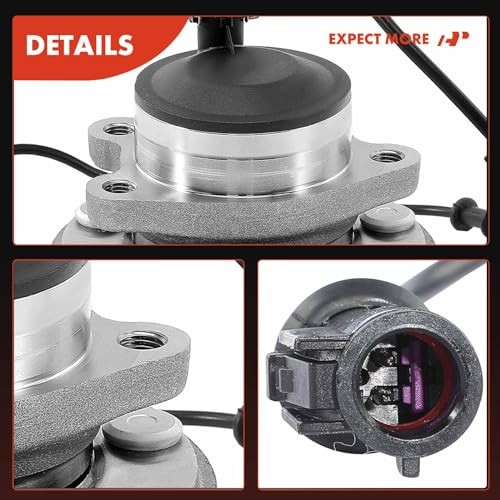 Front Wheel Bearing and Hub Assembly with ABS & 5-Lug | Compatible with