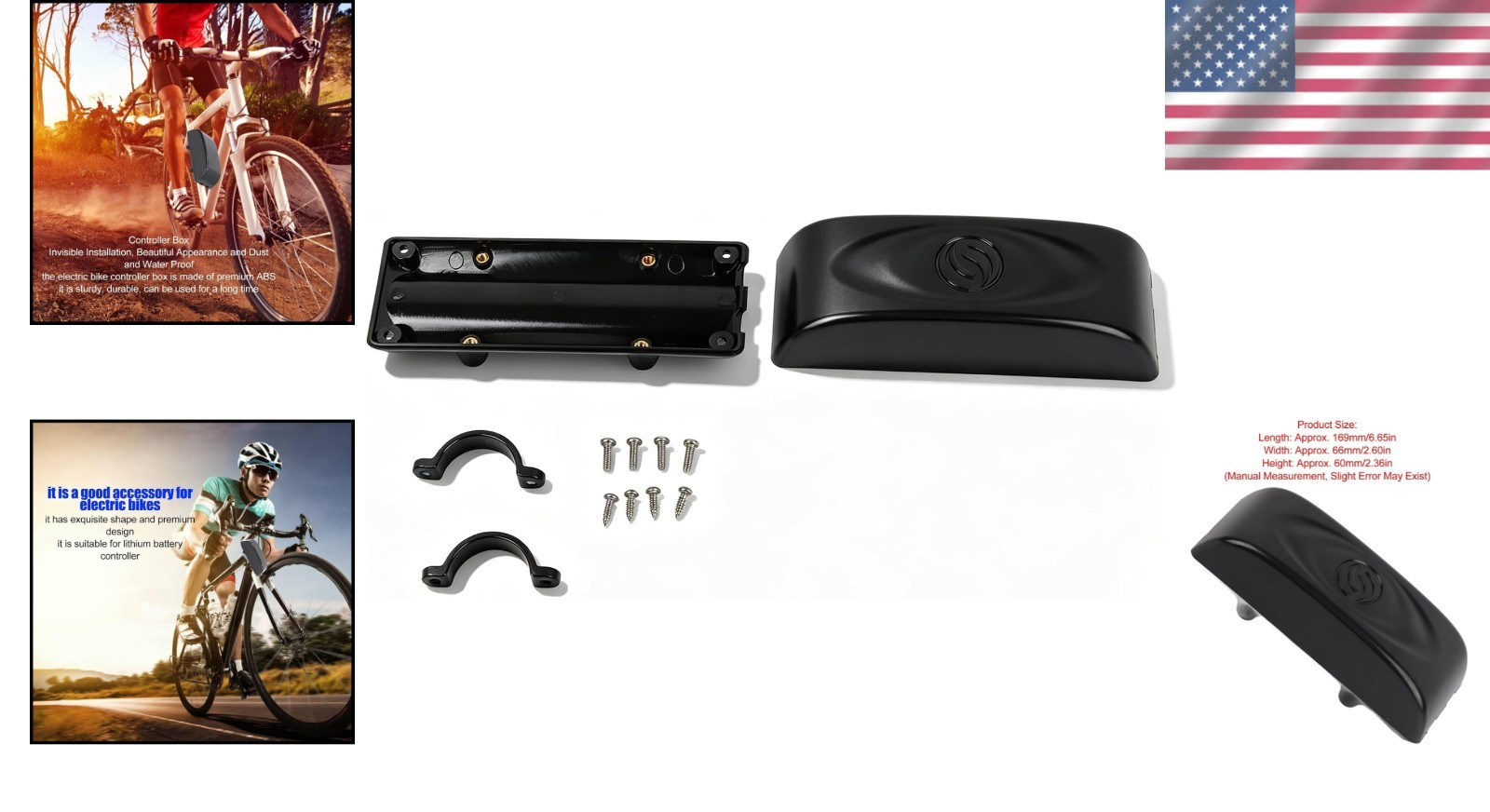 ABS Waterproof Electric Bike Controller Box – Dustproof and Easy Install