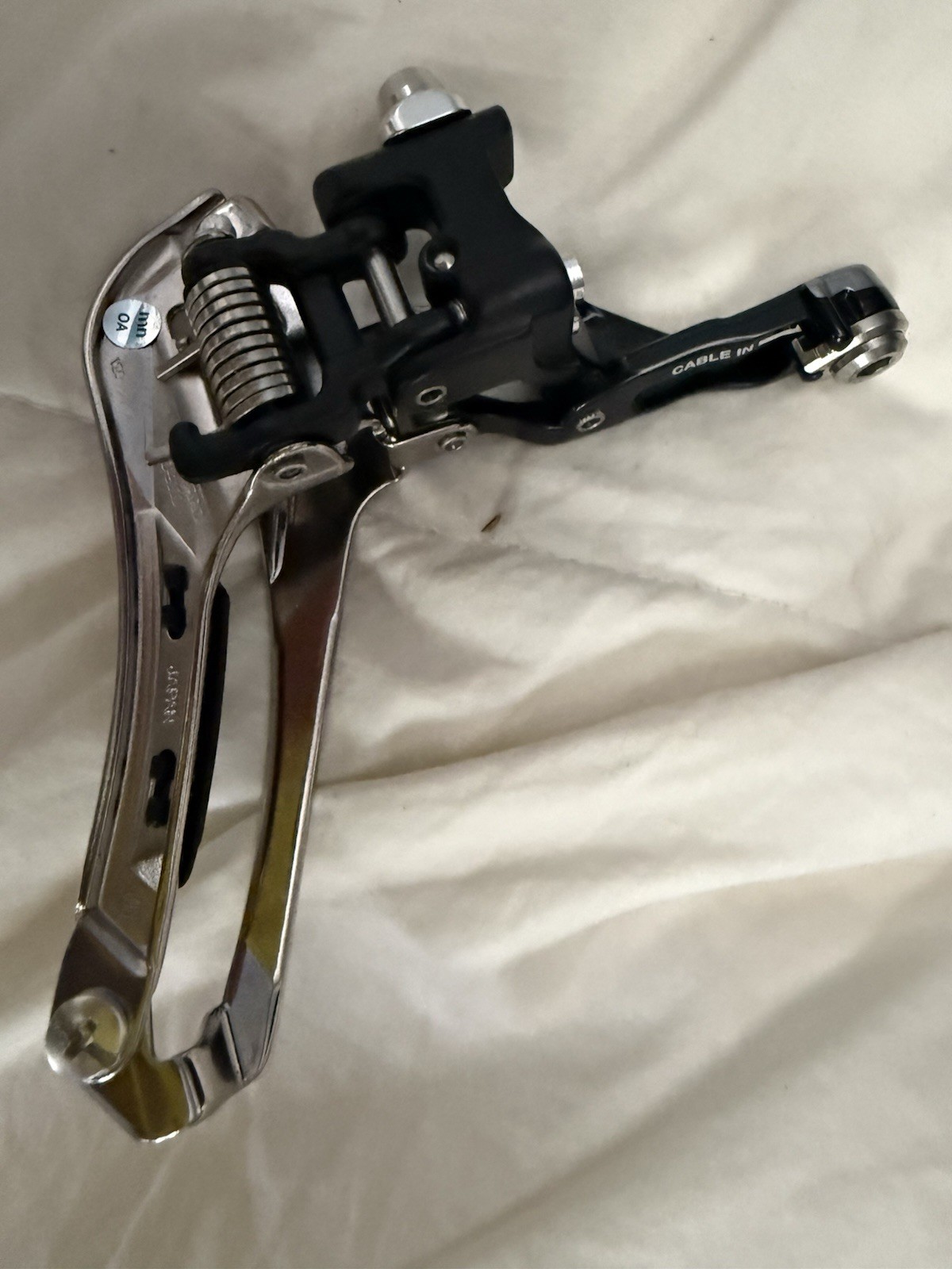 Shimano Dura-Ace FD-9000-F 2×11 Braze-On Bottom Pull Road Front Derailleur