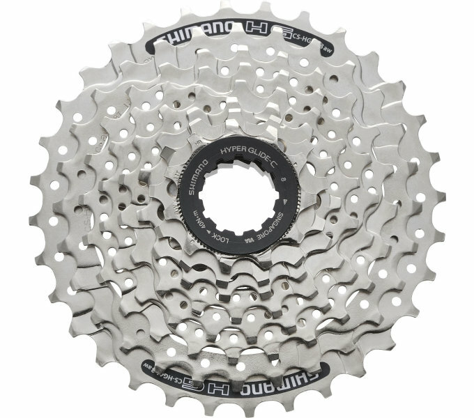 8 Speed Cassette Shimano CS-HG41-8 11 to 32 Tooth