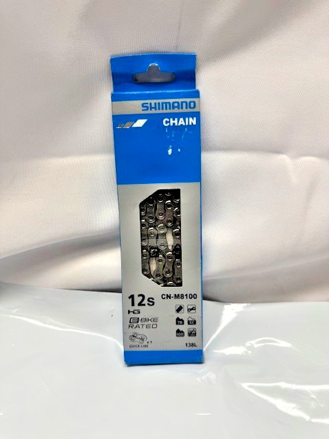 Shimano 12 Speed DEORE XT CN-M8100 HYPERGLIDE+ with QUICKLINK – EBike Rated*New