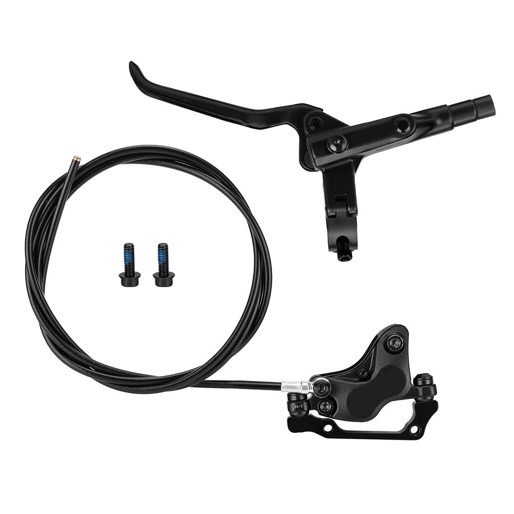 Hydraulic Disc Brake Set Front Rear 4 Piston Split Tube for Mountain Bike