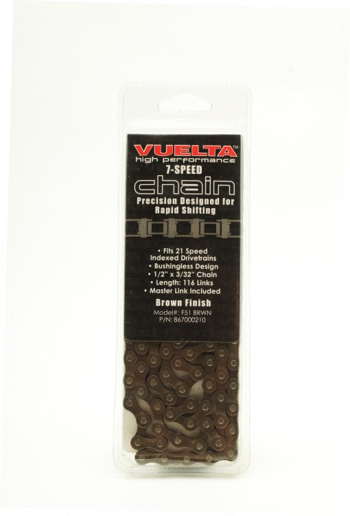 Vuelta Chain 7 Speed 7.1 mm Brown 116L