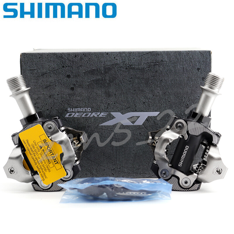 Shimano Deore XT PD-M8100 SPD MTB XC Mountain Race Bicycle Pedals Set & Cleats