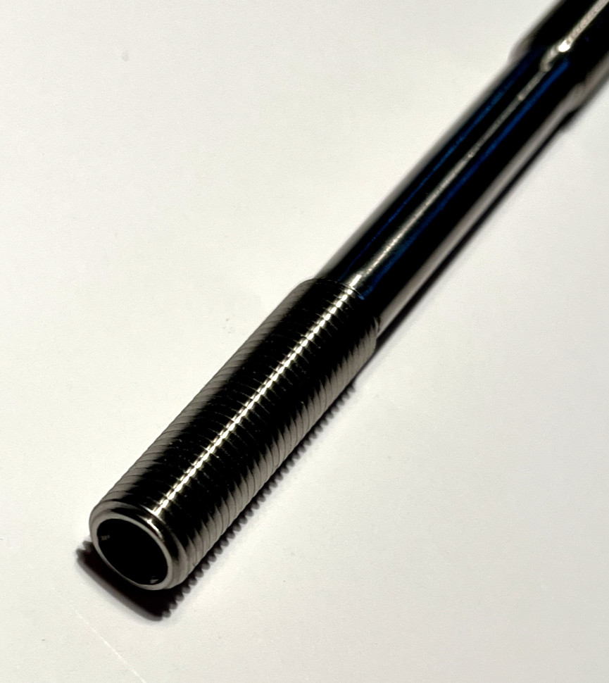 Titanium AXLE fits CAMPAGNOLO NUOVO/ SUPER RECORD front Axle 109mm NOS light