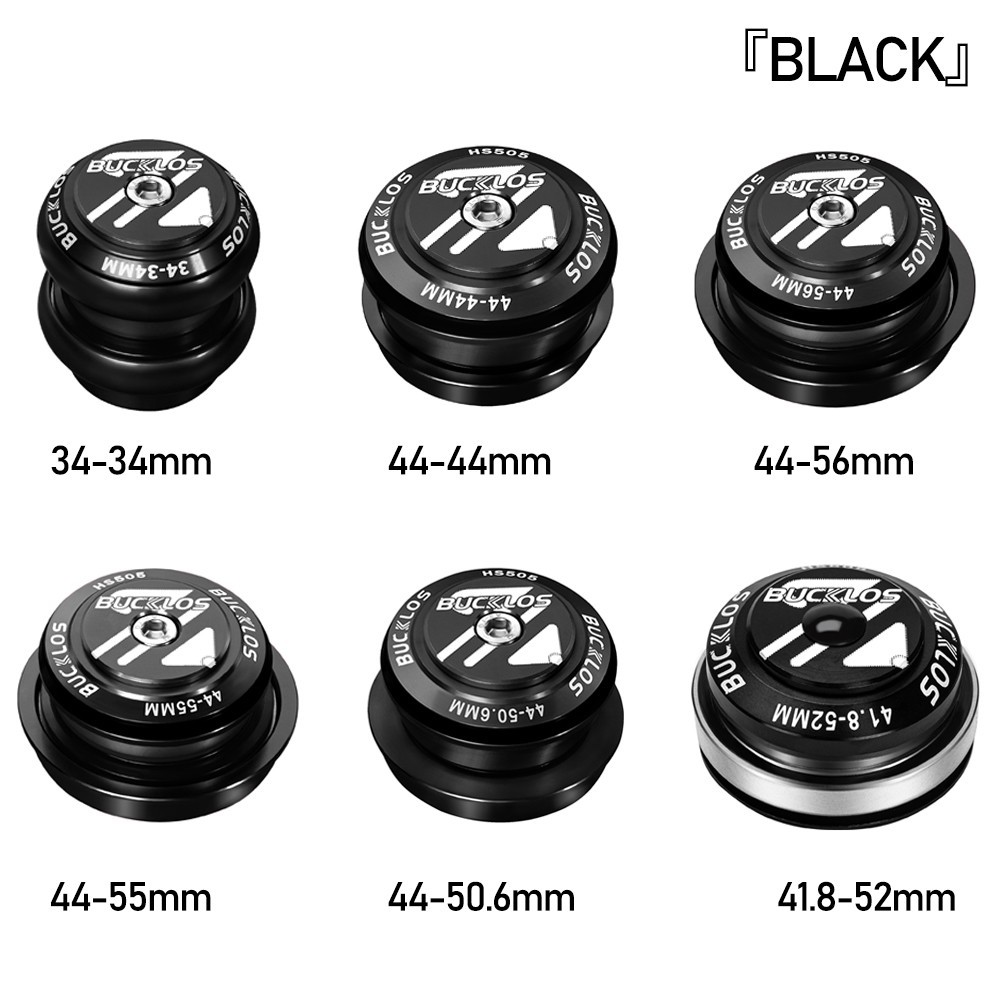 1-1/8″ Threadless Bicycle Headset 34/44/44-56mm Sealed Bearing MTB Road Fork US