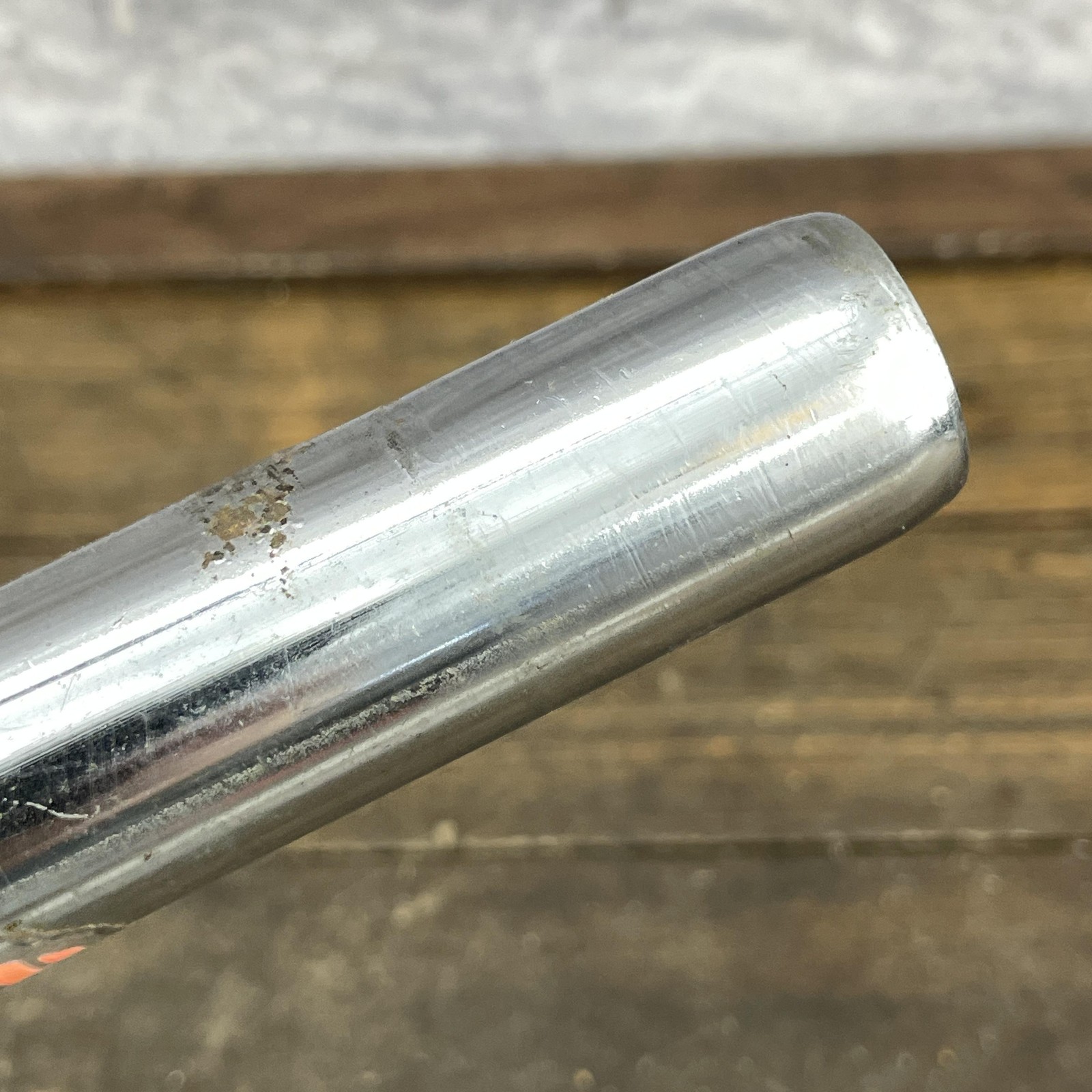 Vintage DYno BMX Seatpost 22.2mm Silver 395g Old School BMX Straight