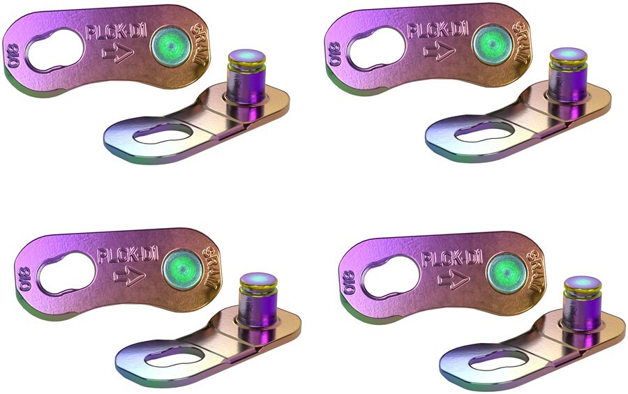 SRAM RED AXS PowerLock Links for 12/13 Speed Road Chain | Rainbow | Carded