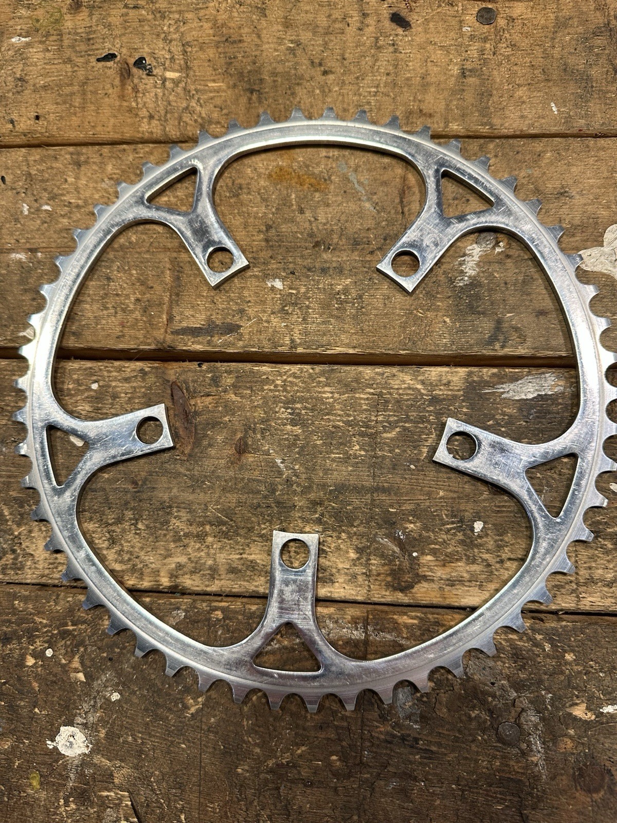 ZEUS 54 tooth 119mm bcd Chainring. Time Trail BIG RING Vintage Zeus 2000