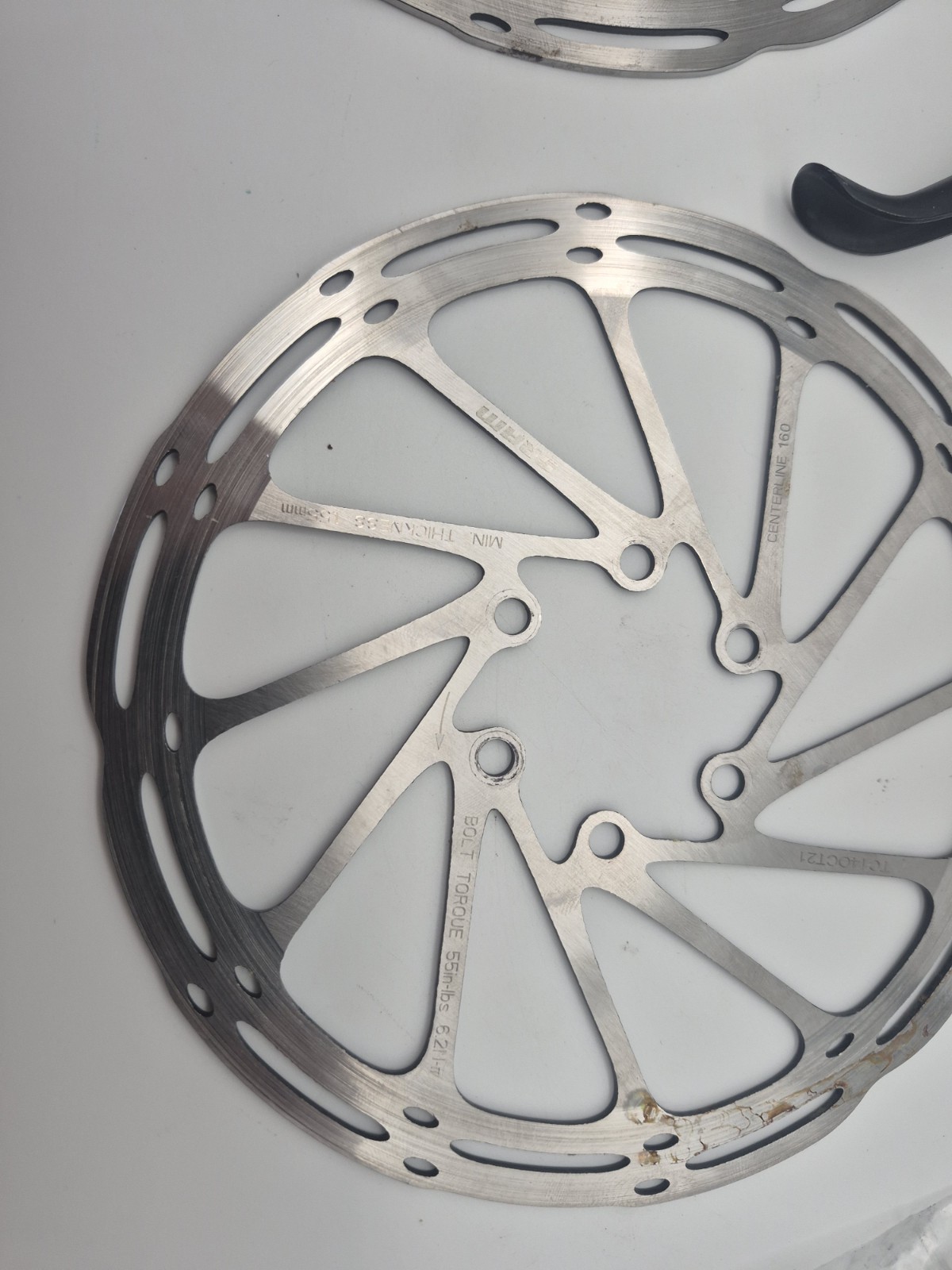 SRAM Level TL Hydraulic Disc Brake Set Front/Rear 160mm Rotors/Extra Pads/29.75″