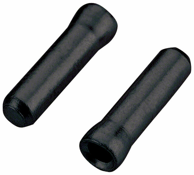Jagwire 1.2mm Cable End Crimps Black Bottle/500