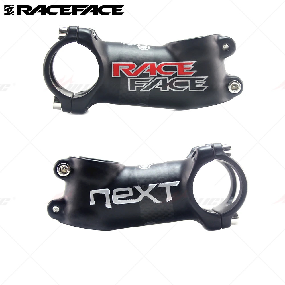 RACE FACE Next White Road MTB Bicycle Stem angle 6 Degree 17 Degree BikeStem