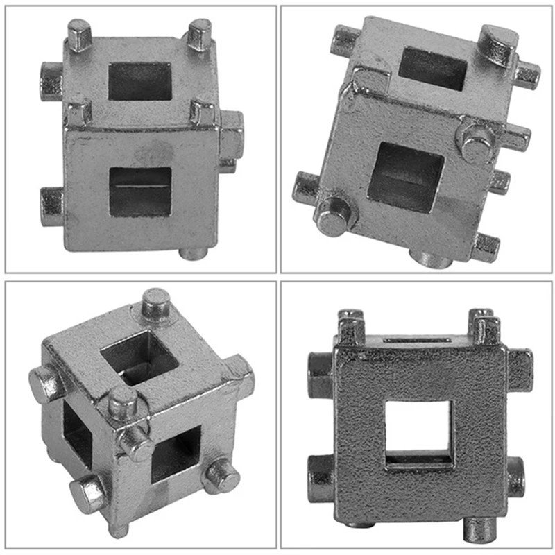 Rear Disc Brake Caliper Piston Rewind/Wind Back Cube Tool 3/8″ Drive Tool