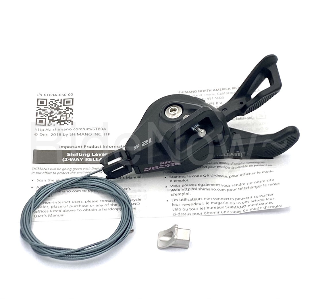 Shimano Deore M6100 I-Spec EV Shifter,Rear Derailleur 1x12S Group Set 51T 4pcs