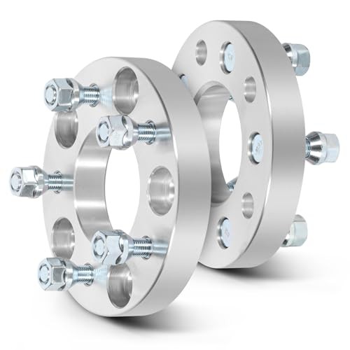 2Pcs 5×5 to 5×4.75 Wheel Adapters 1 inch Thread Pitch 12×1.5 Hub Bore 78.3mm