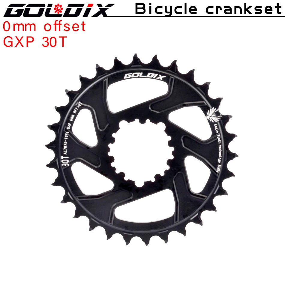 MTB Bike Chainring Chainwheel 0mm 3mm 6mm Offset 30T 38T SRAM 3Bolt Direct Mount