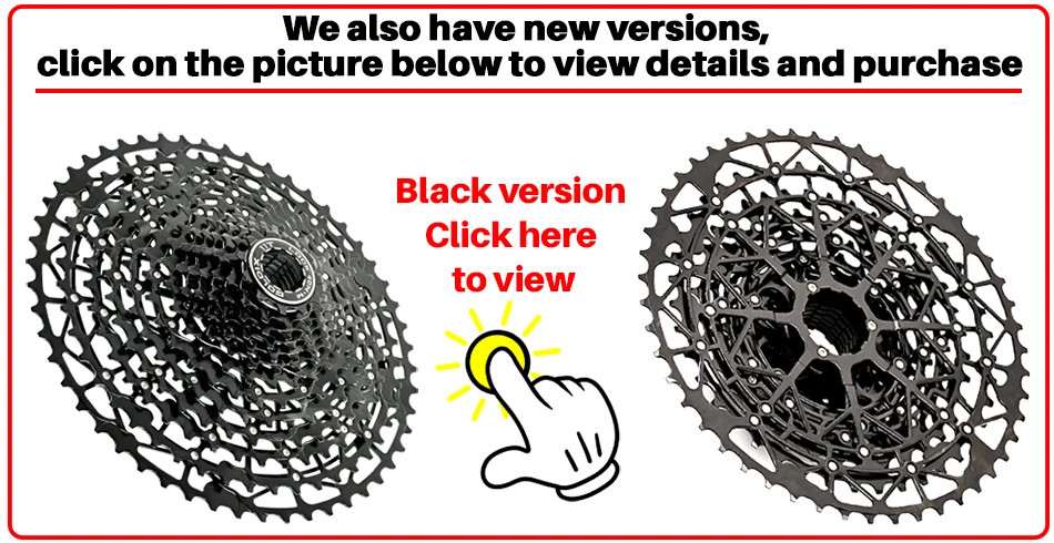 Sunshine 9S 10S 11 12 13 Speed UltraLight Cassette for MTB Bike HG Freewheel