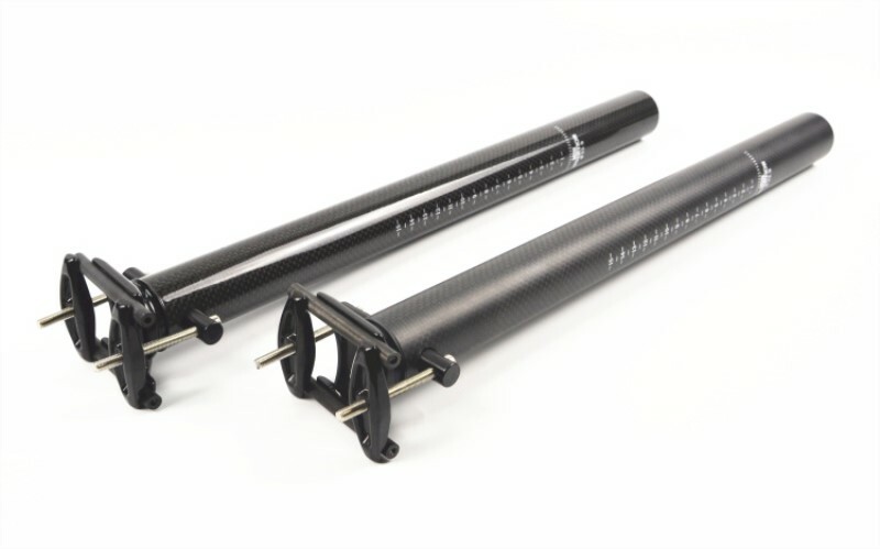 3K Carbon Fiber Bicycle Seatpost MTB Road Bike Saddle Seat Posts 33.9/34.9*400mm