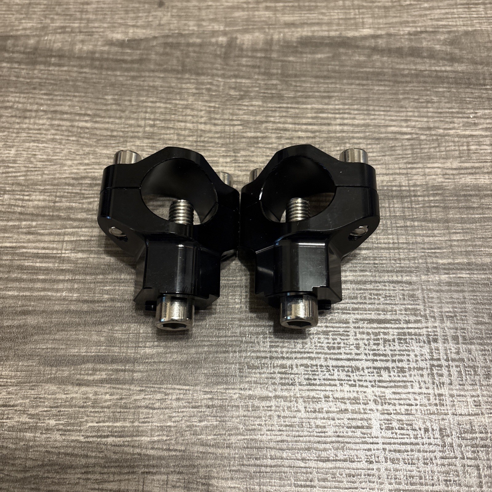 Dirt Bike Handlebar Riser,CNC Motorcycle Handle Bar Mounts Clamps for black