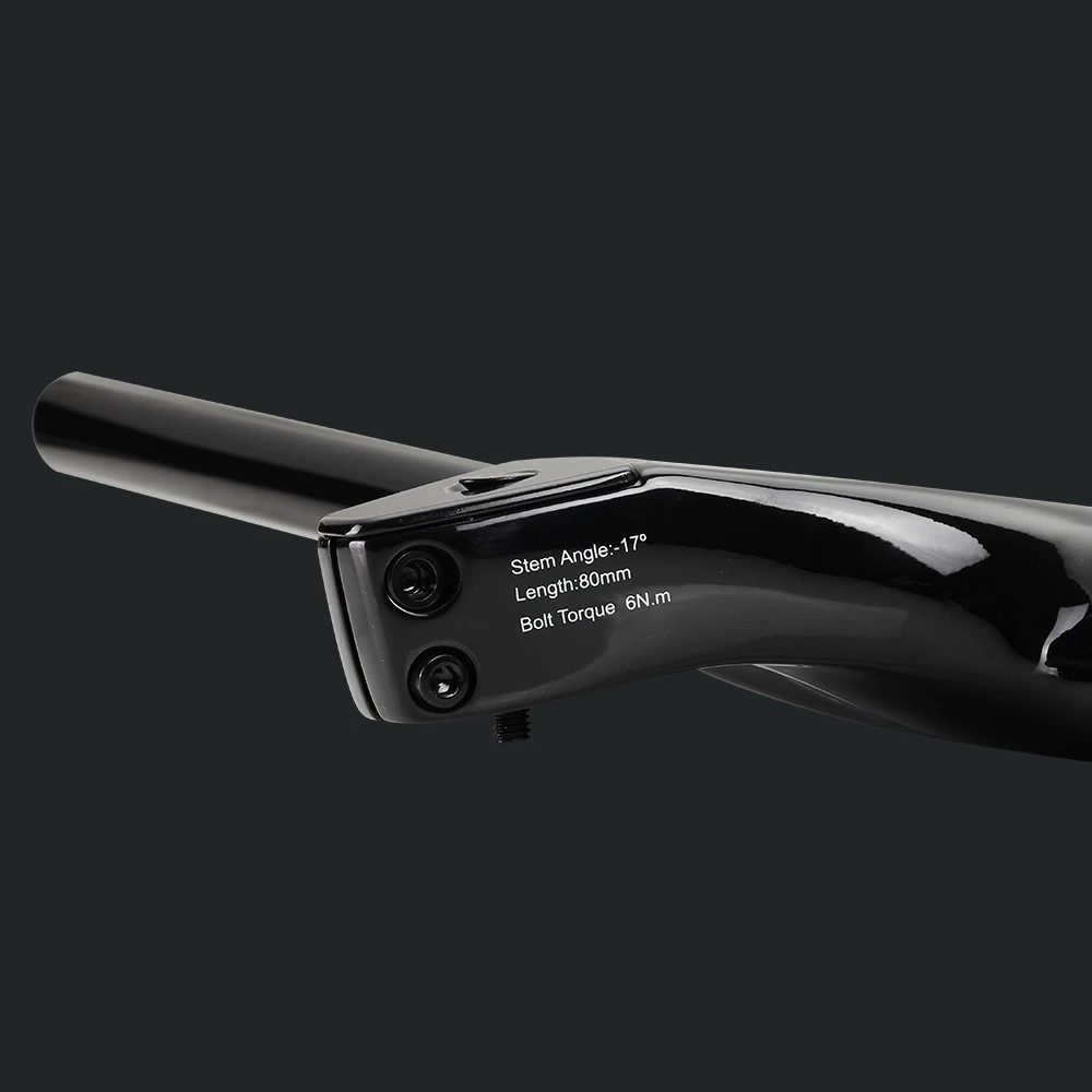 XC Mountain Bicycle Handlebar Negative 17° Integrated Riser Flats Handlebar