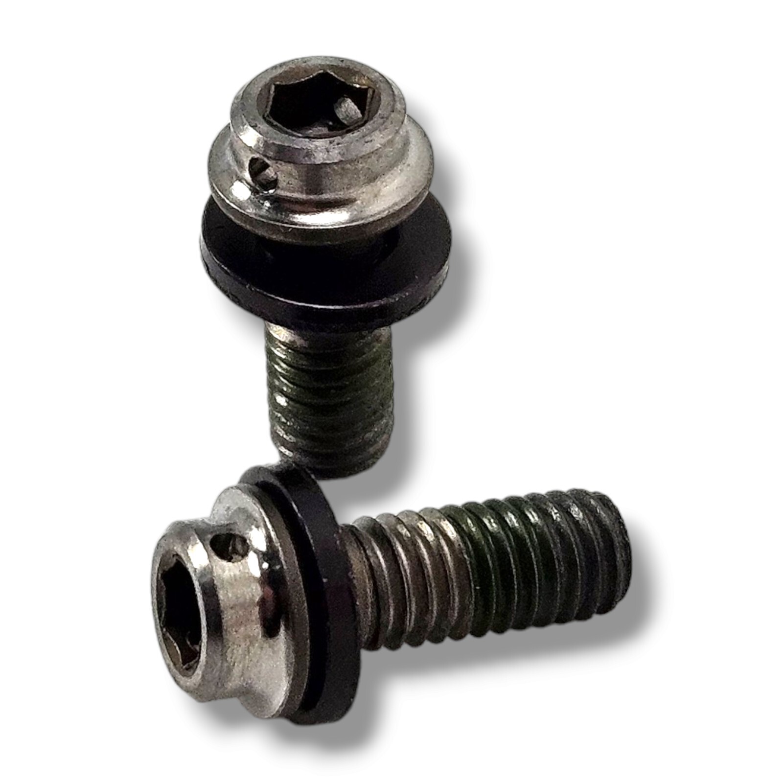 (1 Pair) SHIMANO XTR BR-M987 Titanium Caliper Fixing Bolts – M6 x 14.6mm