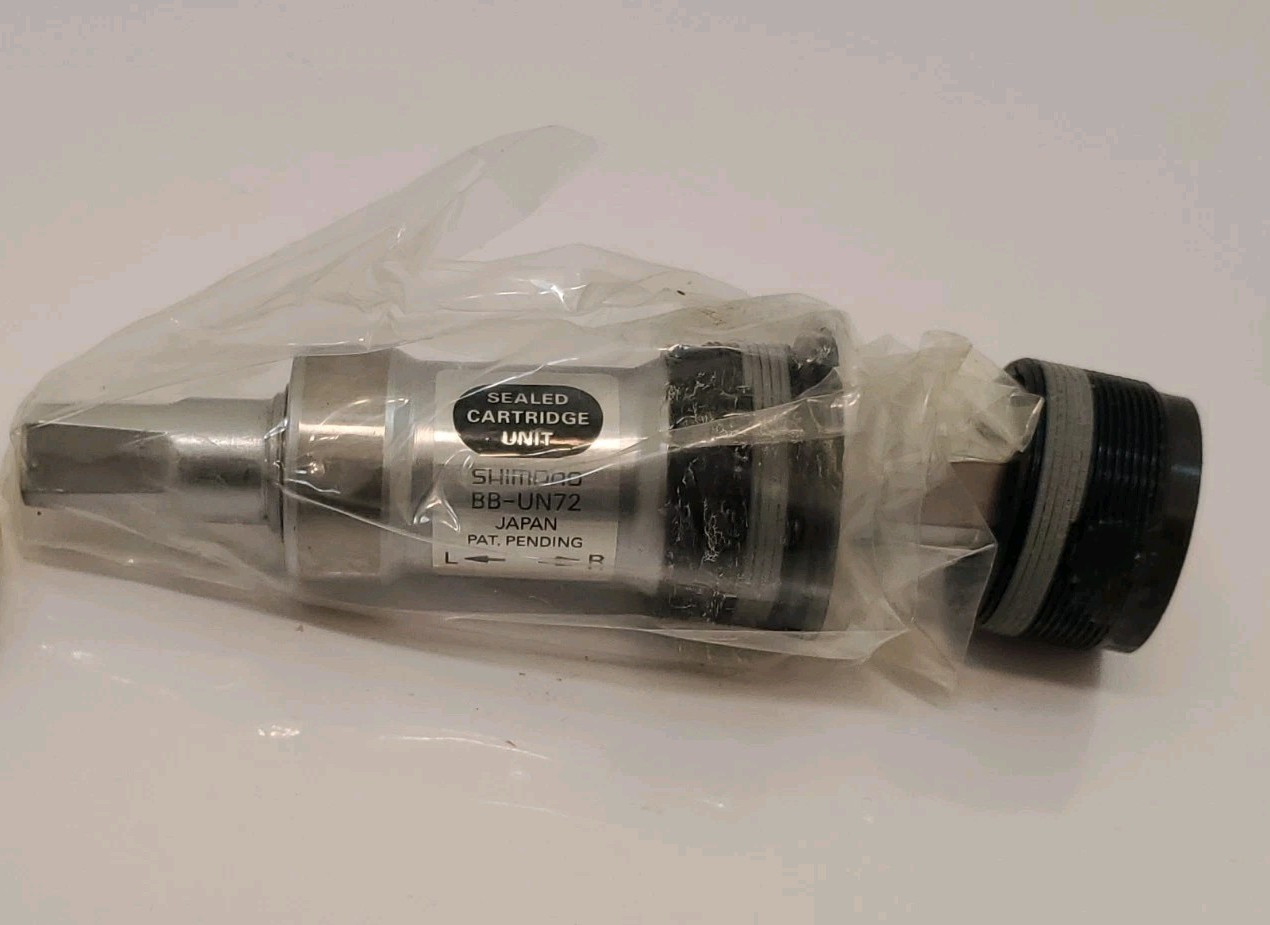 New Shimano BB-UN72/ROAD MTB Sealed Cartridge Bottom Bracket 122 G1