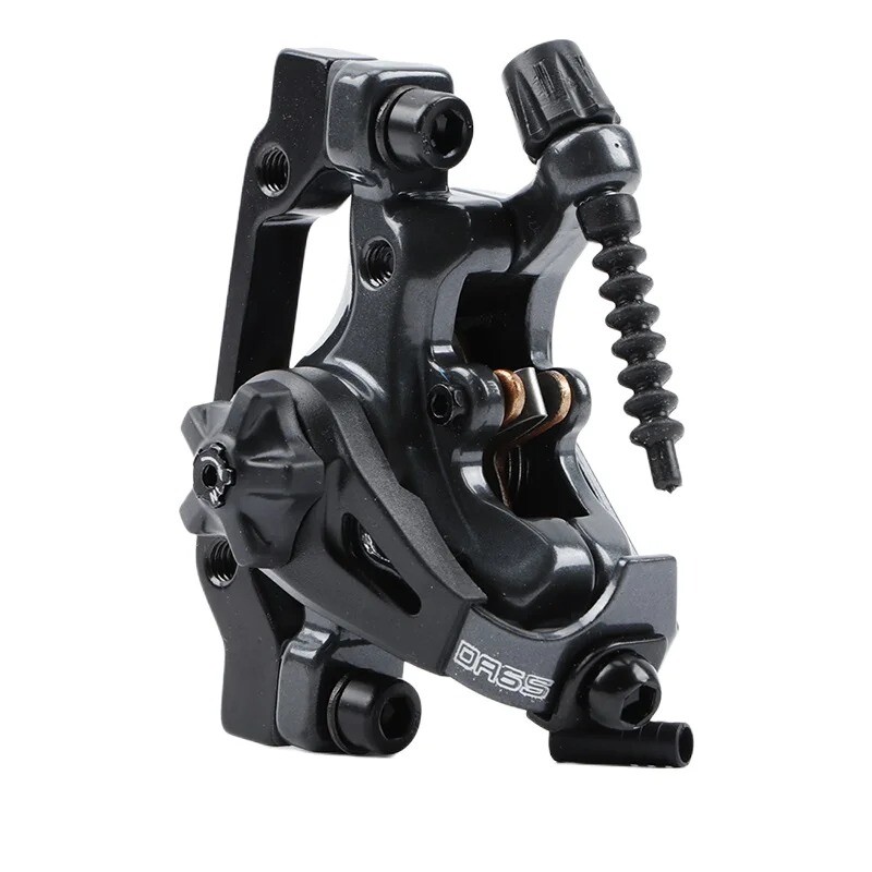 1 Pair Bicycle Brake Caliper Mechanical Disc Caliper MTB Pushe Piston Disc Brake