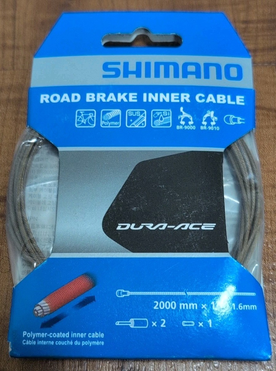 Shimano🚴Dura-Ace BC-9000 Polymer Coated Stainless Road Brake Cable 1.6 x 2050mm