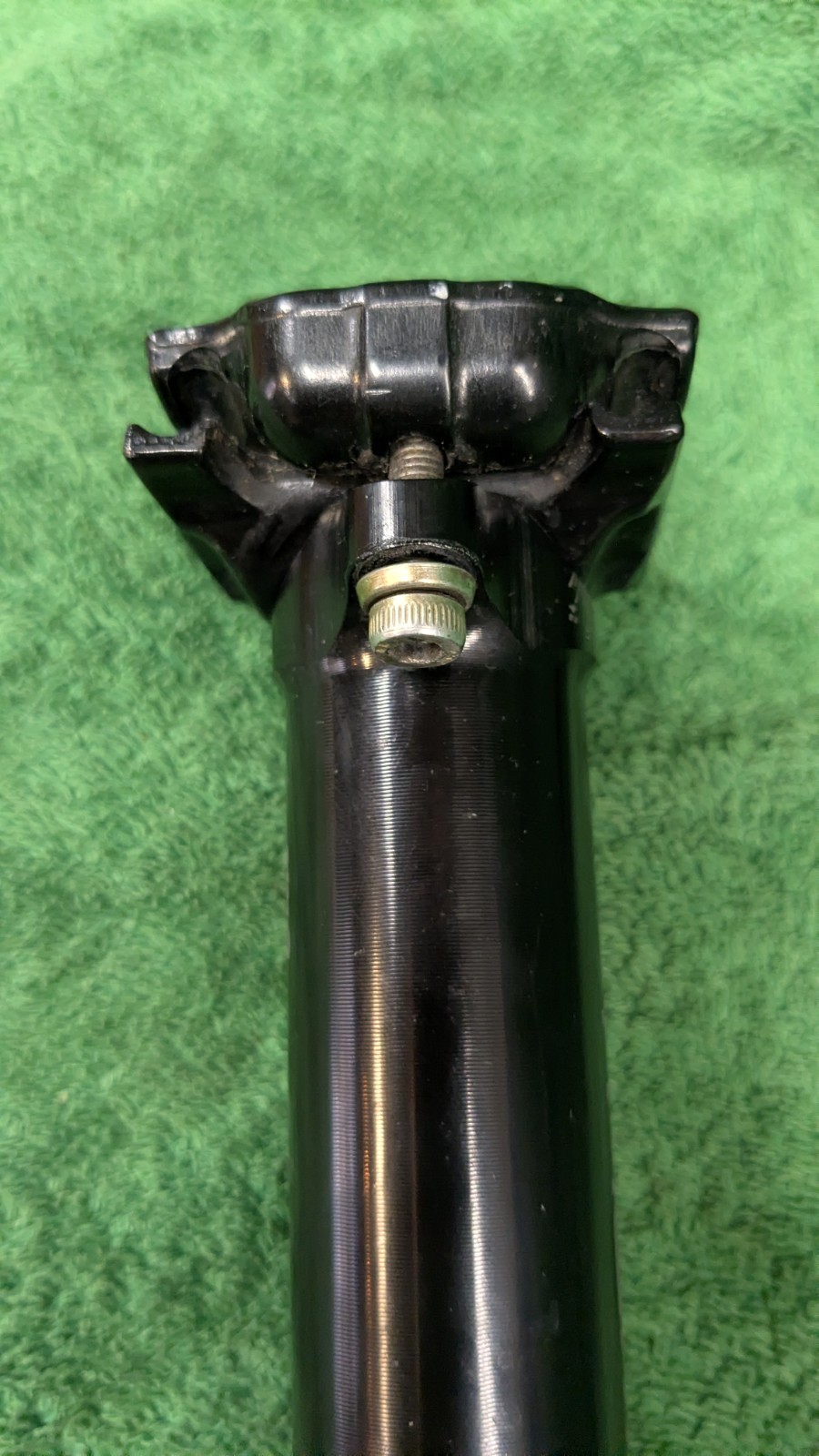 Thomson Elite SP-E128 30.9x367mm Alloy Seatpost Black Straight Made In USA Clean