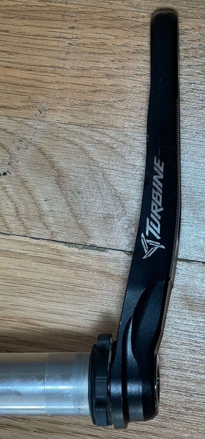 Race Face Turbine 175mm Single Speed Crankset 30t Black